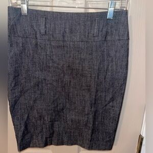 Heartsoul Black Stretch Denim Pencil Skirt​